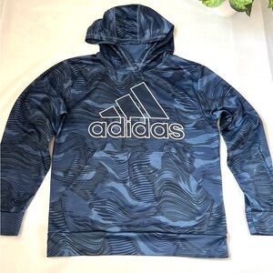 Adidas Navy Wave Hoodie